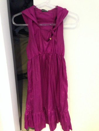 Vestido Rosa em cetim